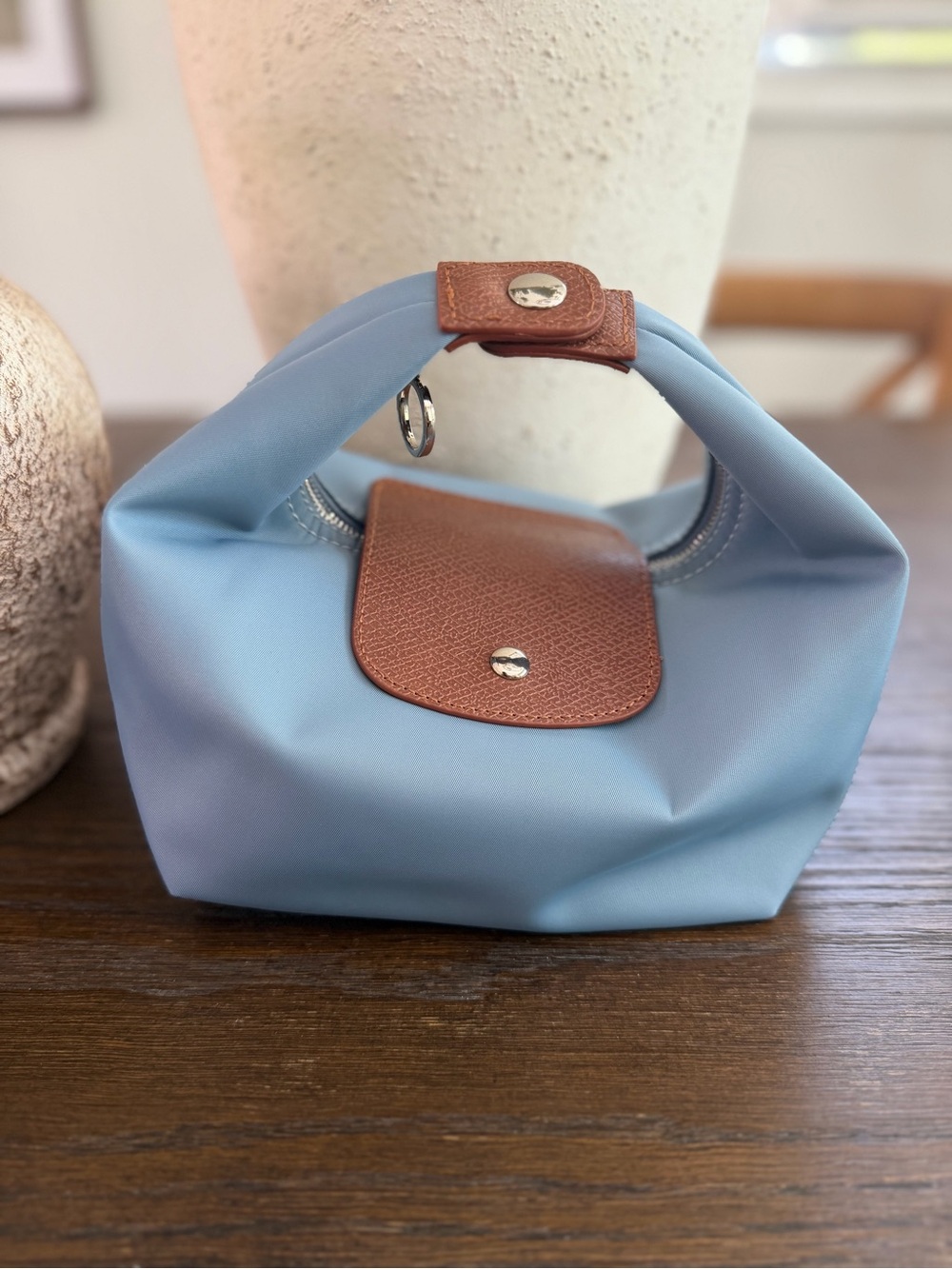 Versatile Small Nylon Foldable Handbag - Picture 4 of 10